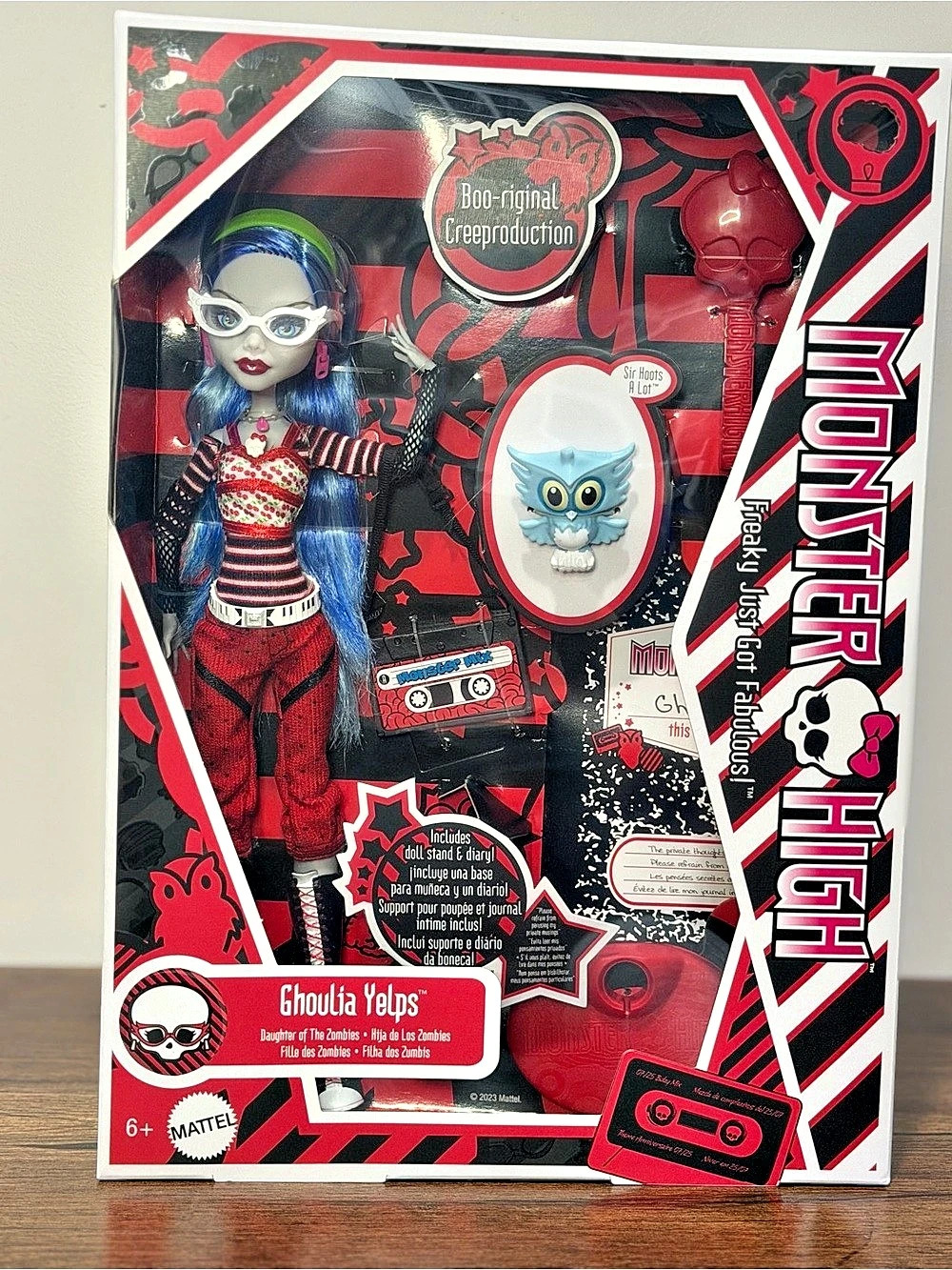 Monster High Boo-riginal Creeproduction Ghoulia Yelps Doll